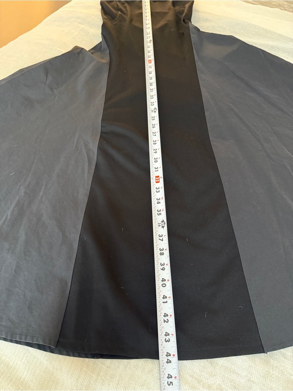 MELT THE LADY Japanese Fashion Brand Black Mixed-Material Maxi Size F (XS-S) - Picture 9 of 10